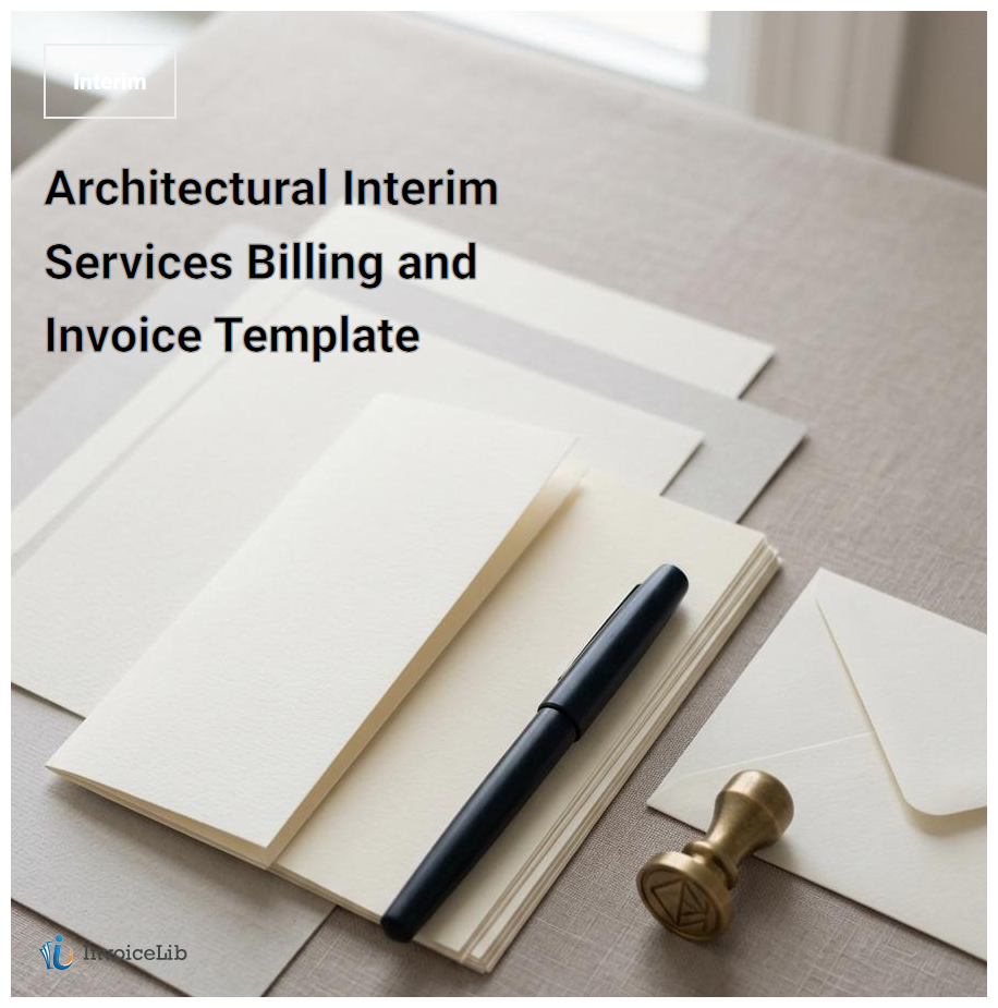 Architectural Interim Services Billing and Invoice Template