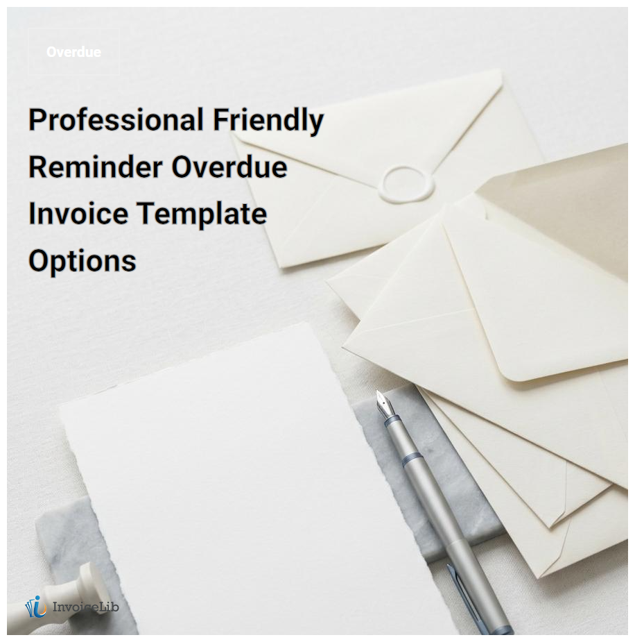 Professional Friendly Reminder Overdue Invoice Template Options