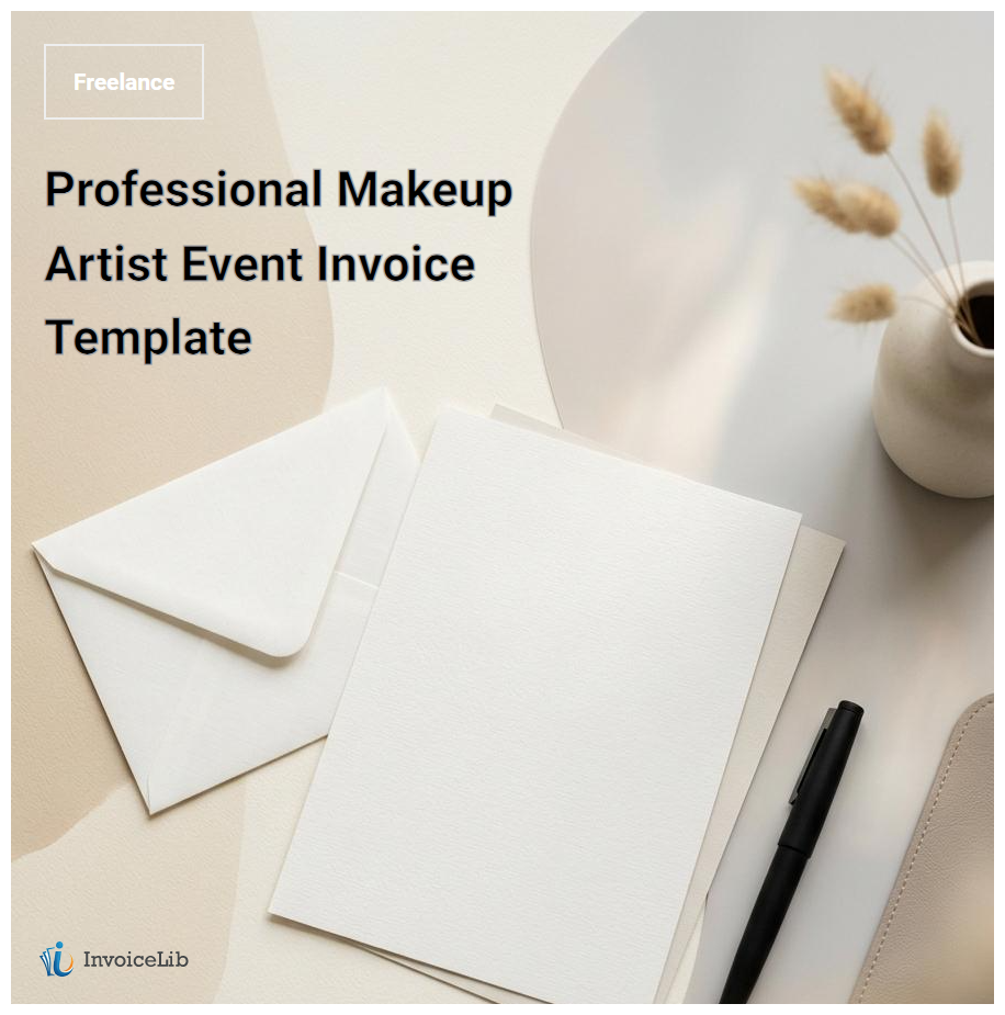 Professional Makeup Artist Event Invoice Template