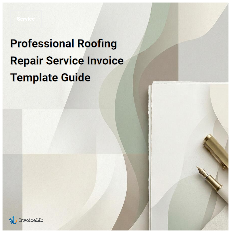 Professional Roofing Repair Service Invoice Template Guide
