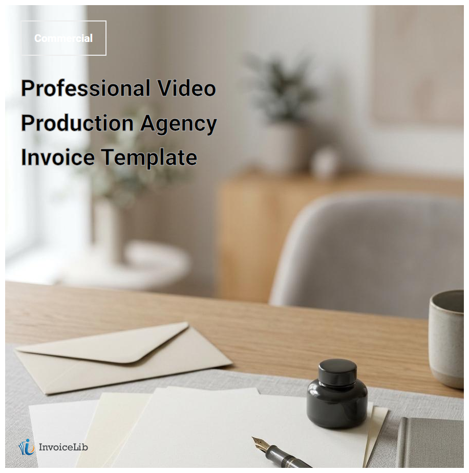Professional Video Production Agency Invoice Template