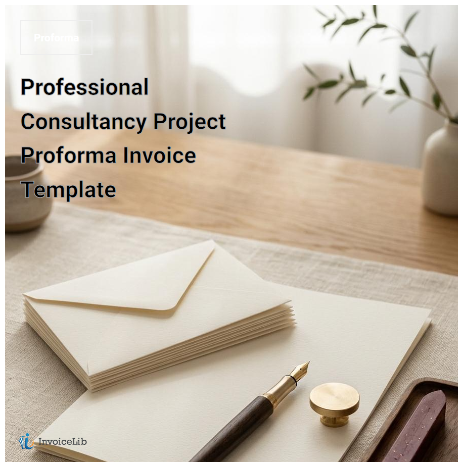 Professional Consultancy Project Proforma Invoice Template