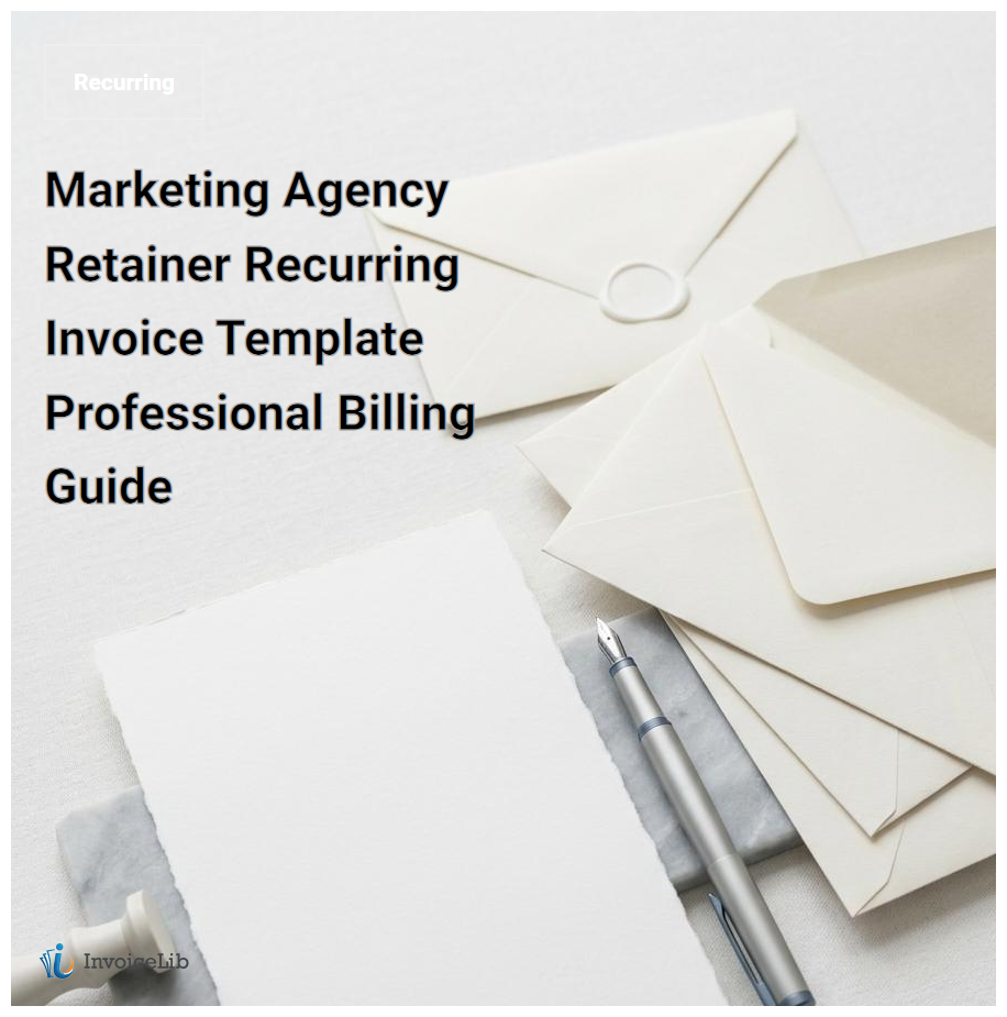 Marketing Agency Retainer Recurring Invoice Template Professional Billing Guide