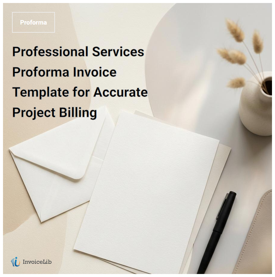 Professional Services Proforma Invoice Template for Accurate Project Billing