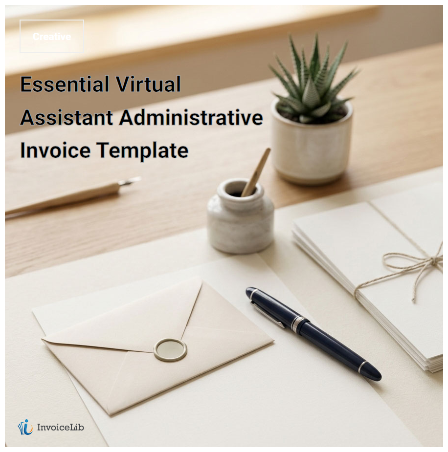Essential Virtual Assistant Administrative Invoice Template