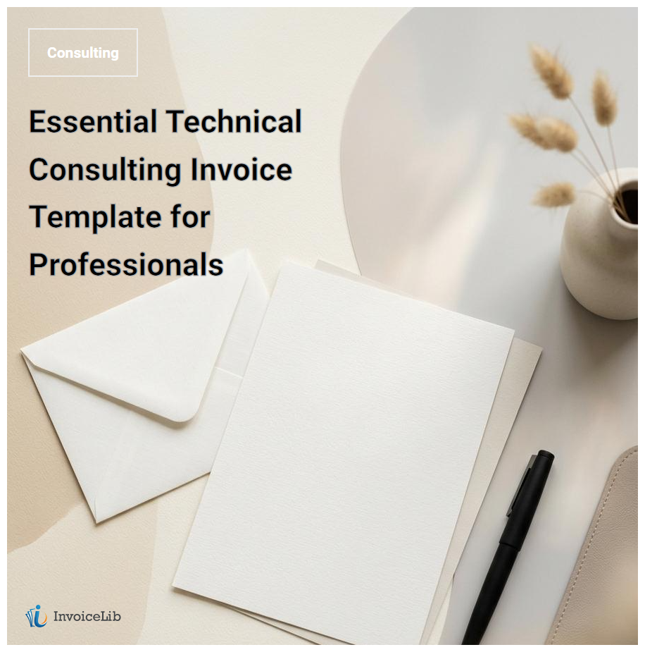 Essential Technical Consulting Invoice Template for Professionals