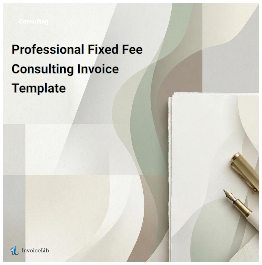 Professional Fixed Fee Consulting Invoice Template